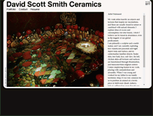 Tablet Screenshot of davidscottsmithceramics.com